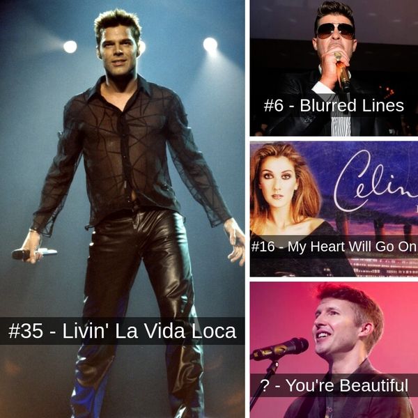 Least Favorite Pop Songs, Ranked