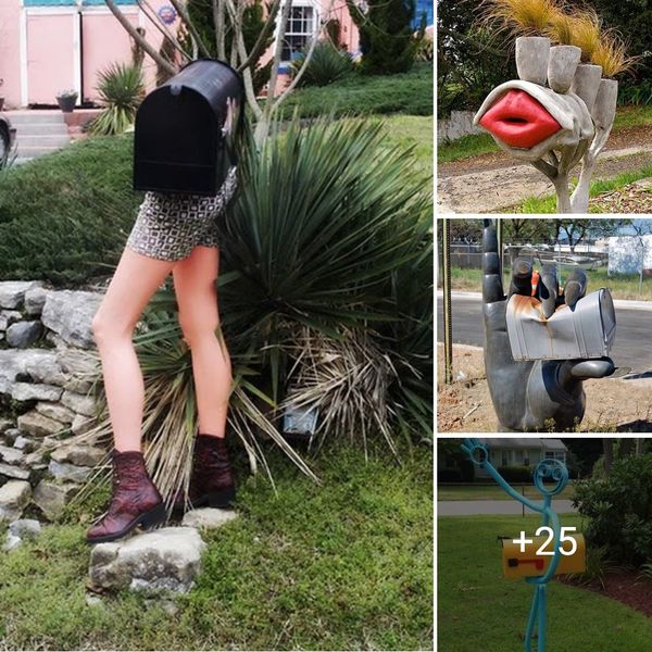 35+ Amusing And Aesthetic Mailboxes That Push The Envelope In Creativity