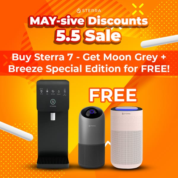 GET FREE Sterra Moon + Sterra Breeze! 🚨