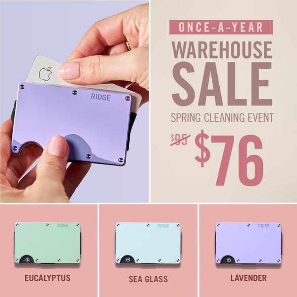 All New Colors! ON SALE