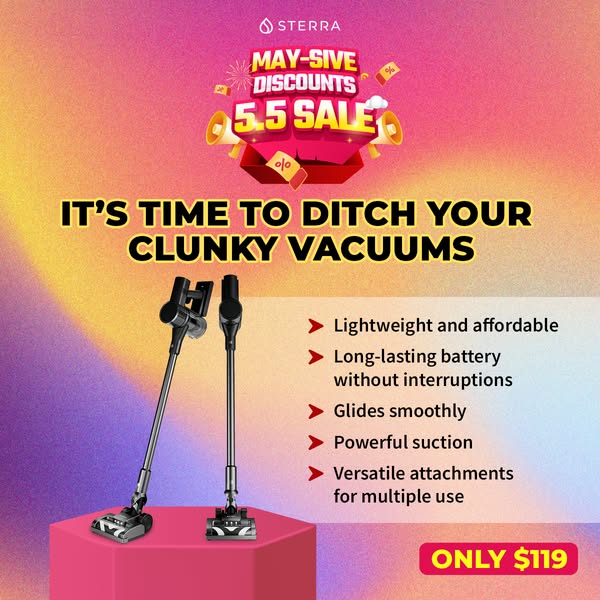 Get your handy vacuum for only $119! 🔥