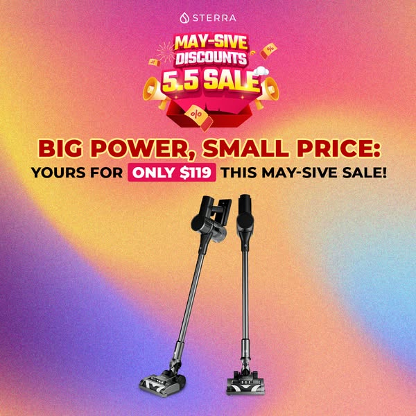 Get your handy vacuum for only $119! 🔥