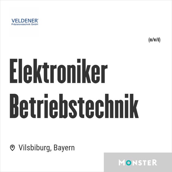 Elektroniker Betriebstechnik