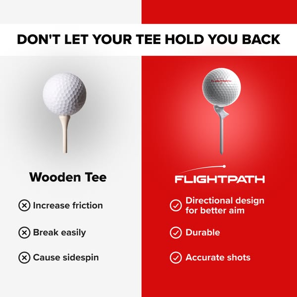 Get FlightPath Golf Tees up to 40% OFF Today!