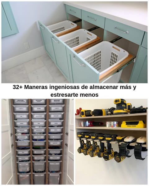 Desordena rápidamente con estos sencillos consejos y trucos de almacenamiento