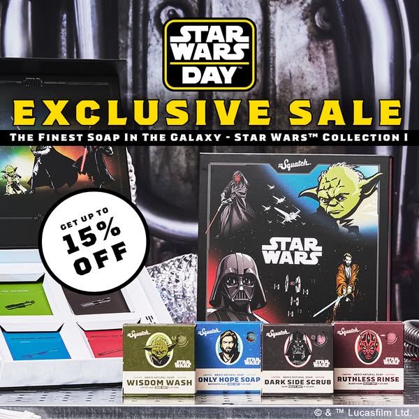 🪐 Star Warsᵀᴹ Day Sale - 15% OFF ✨