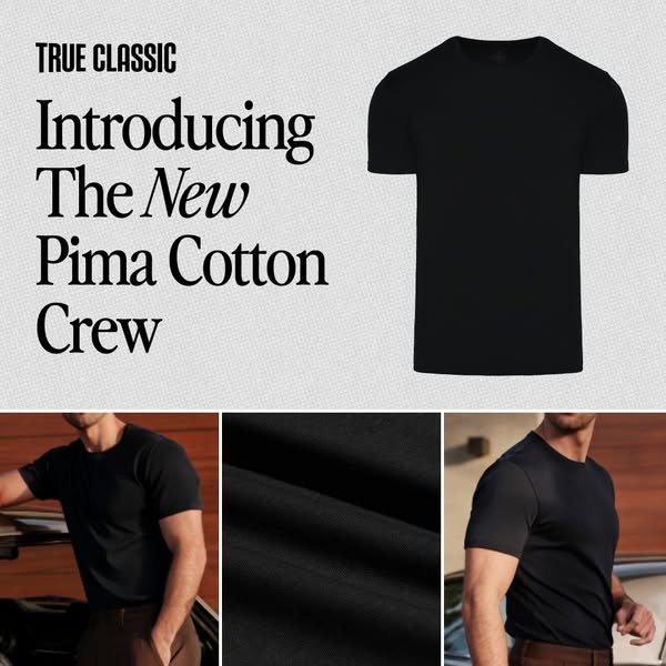 We didn't invent T-shirts but we just perfected them