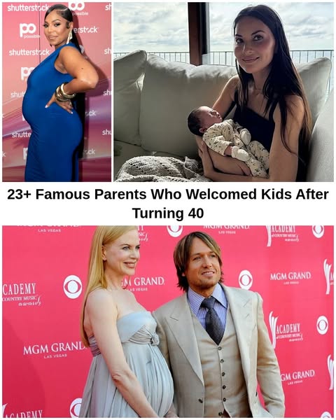 33+ Stars Who Became First-Time Parents Past 40