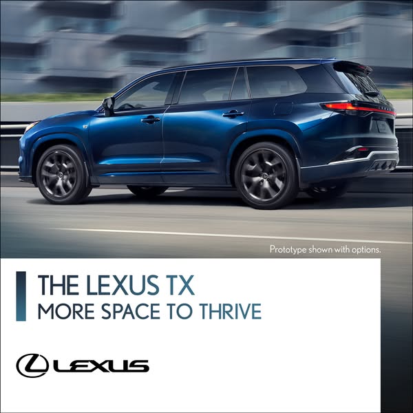 2025 Lexus TX — Luxury 3-Row SUV | Lexus.com