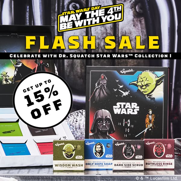 🪐 Star Warsᵀᴹ Day Sale - 15% OFF ✨