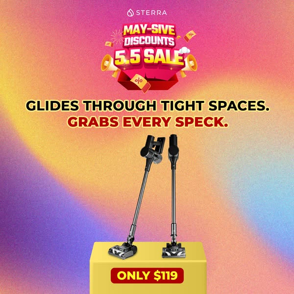 Get your handy vacuum for only $119! 🔥