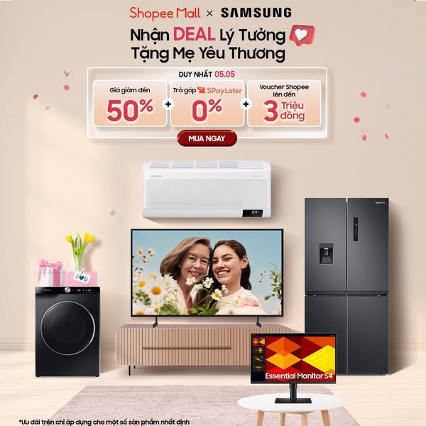 ƯU ĐÃI SAMSUNG - DUY NHẤT 05 - 07.05