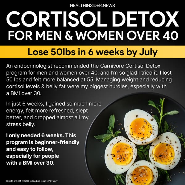 Cortisol Detox for People Over 40
