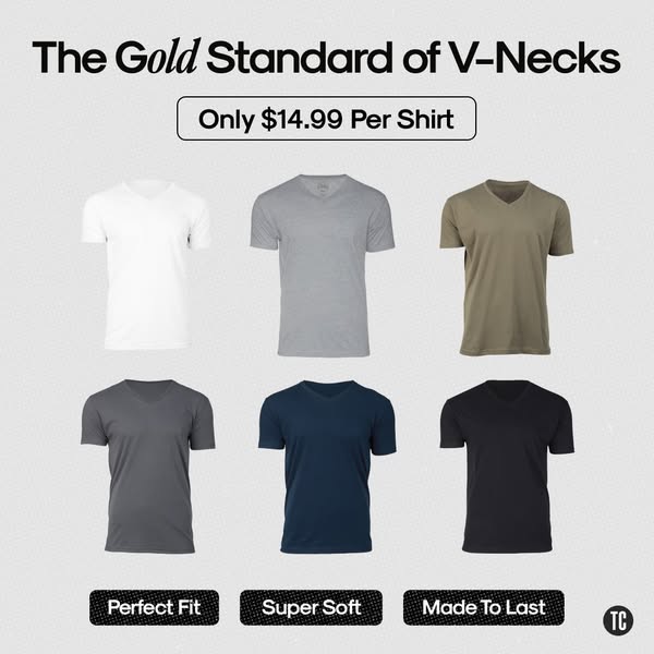 It’s Not Just a V-Neck. It’s a True Classic.